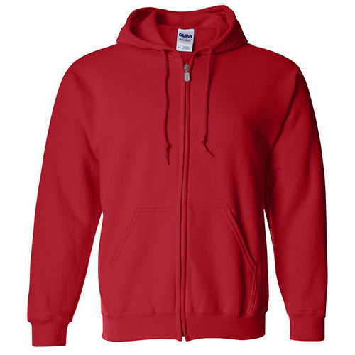 Men’s Zip-Up Hoodie Fleece Sweater – Hooded Sport Cardigan Coat