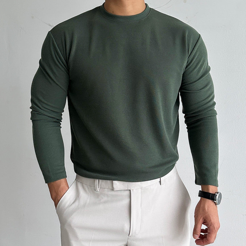 Men’s Thickened Dralon Thermal Undershirt – Autumn & Winter Warmwear