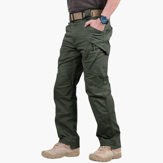 Men's Tactical Cargo Pants with Multi-Pocket Utility Design