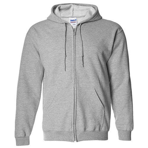 Men’s Zip-Up Hoodie Fleece Sweater – Hooded Sport Cardigan Coat