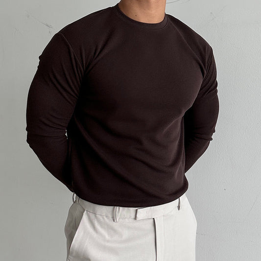 Men’s Thickened Dralon Thermal Undershirt – Autumn & Winter Warmwear