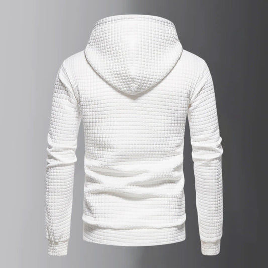 Men's Loungewear Tracksuit with Hoodie and Textured Design