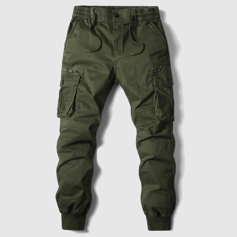 Men's Cargo Trousers Tactical Multi-Pocket Jogger Style Fit