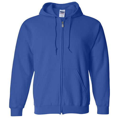 Men’s Zip-Up Hoodie Fleece Sweater – Hooded Sport Cardigan Coat