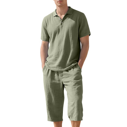 Men’s Summer Linen Beach Suit – Relaxed & Lightweight