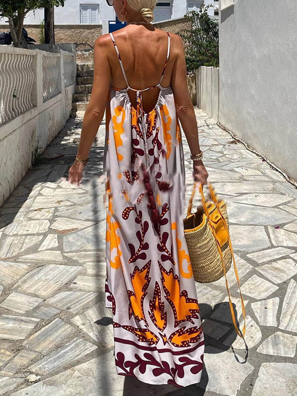 Women’s Print Cami Maxi Dress