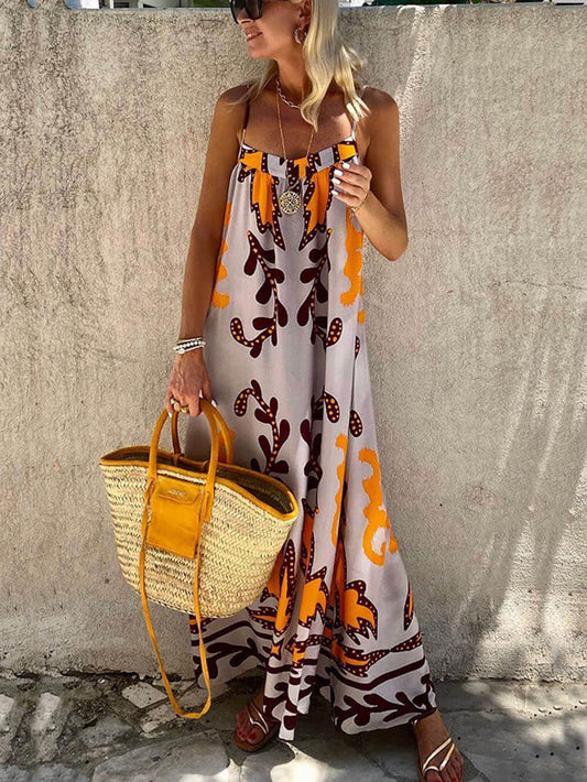 Women’s Print Cami Maxi Dress