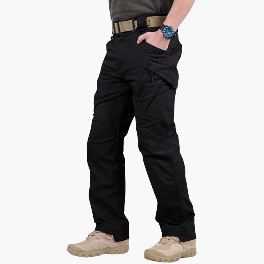 Men's Tactical Cargo Pants with Multi-Pocket Utility Design