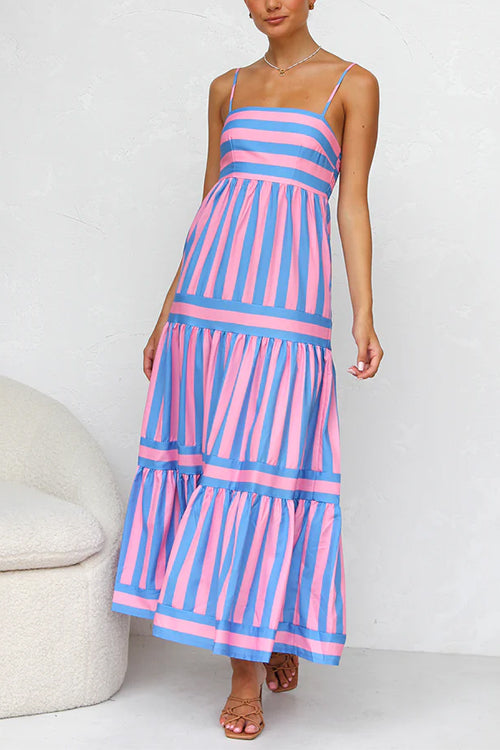 Chic Spaghetti Strap Maxi Dress for Women