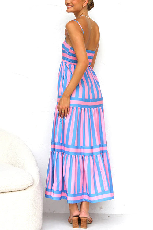 Chic Spaghetti Strap Maxi Dress for Women