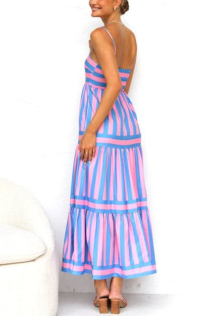 Chic Spaghetti Strap Maxi Dress for Women