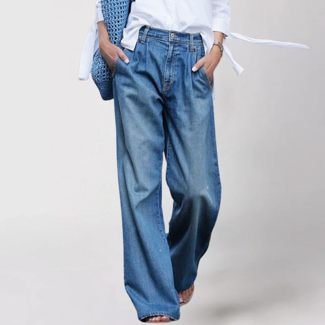 Comfort Wide-Leg Jeans for Women