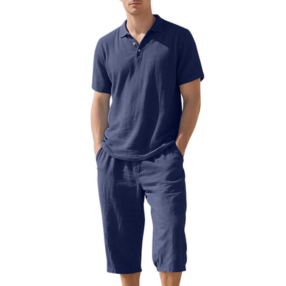 Men’s Summer Linen Beach Suit – Relaxed & Lightweight