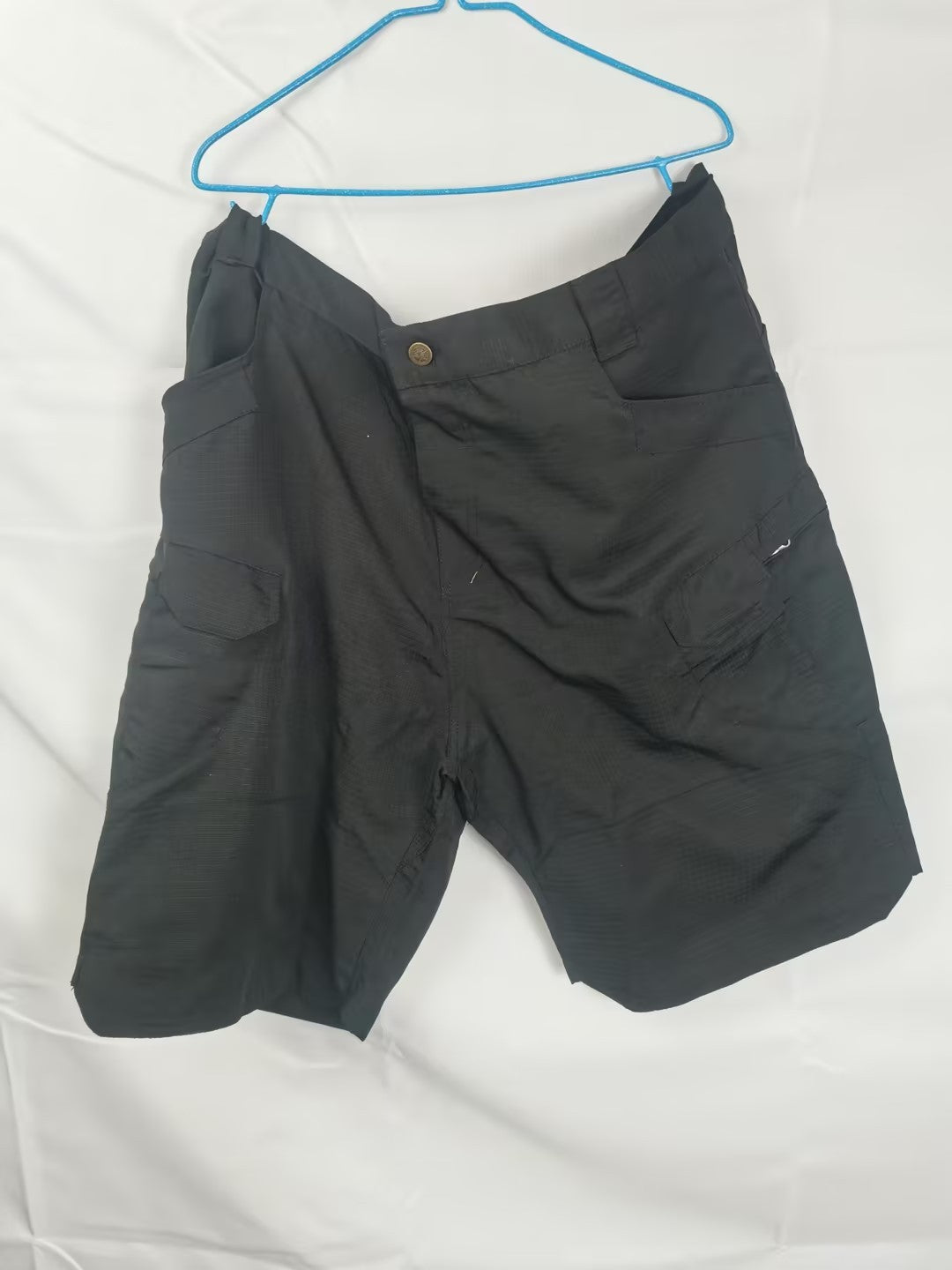 Men's Tactical Cargo Shorts with Multiple Pockets and Belt