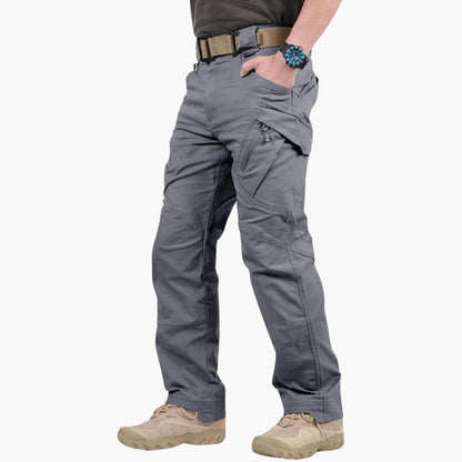 Men's Tactical Cargo Pants with Multi-Pocket Utility Design