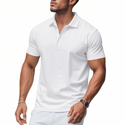 Men Golf Casual Business Short Sleeve T-shirt