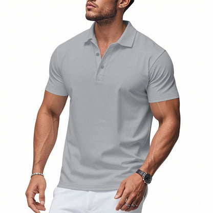 Men Golf Casual Business Short Sleeve T-shirt