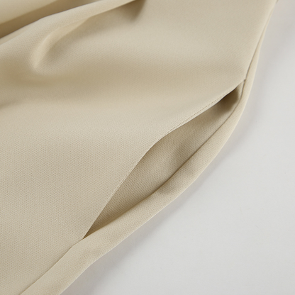 Women’s Wide Leg Suit Trousers High Waisted Casual Pants