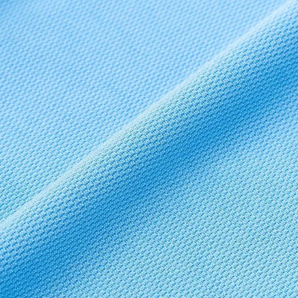 Men's Short Sleeve Polo Shirt with Printed Collar Trim