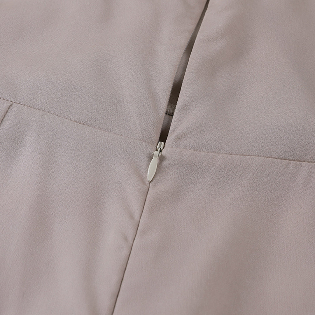 Elegant V-Neck Dress for Women