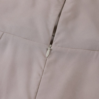 Elegant V-Neck Dress for Women