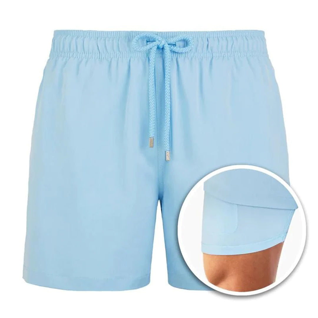 Men's Casual Shorts with Supportive Inner Lining and Drawstring