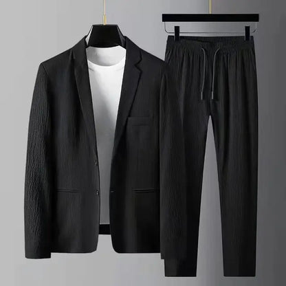 Men's Sophisticated Blazer and Pants Set