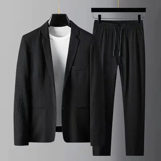 Men's Sophisticated Blazer and Pants Set