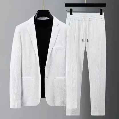 Men's Sophisticated Blazer and Pants Set