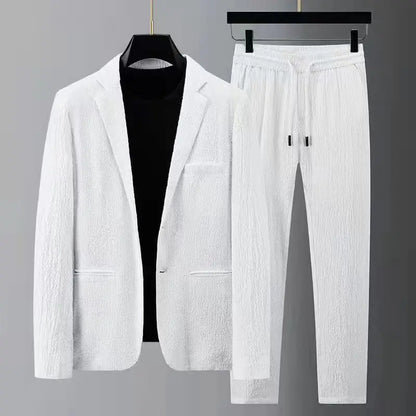 Men's Sophisticated Blazer and Pants Set
