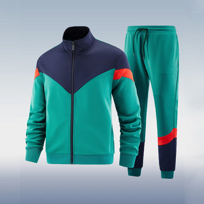 Men’s Premium Tracksuit Set – Athletic Slim Fit 2-Piece Outfit