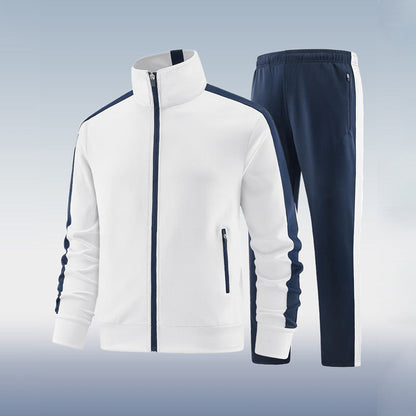 Men’s Premium Tracksuit Set – Athletic Slim Fit 2-Piece Outfit