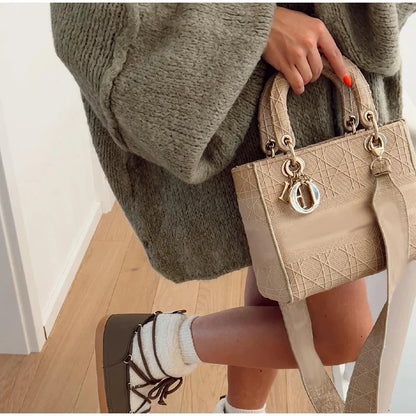 Women's Knit Button Cardigan with Ribbed Neckline and Cuffs