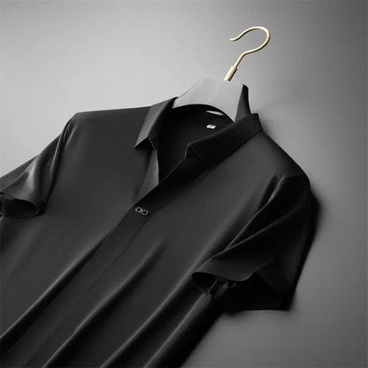 Men's Short-Sleeve Shirt and Tapered Pants Set