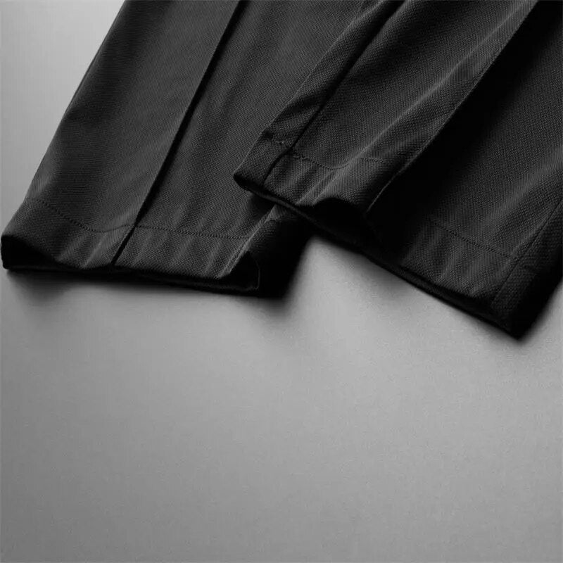 Men's Short-Sleeve Shirt and Tapered Pants Set