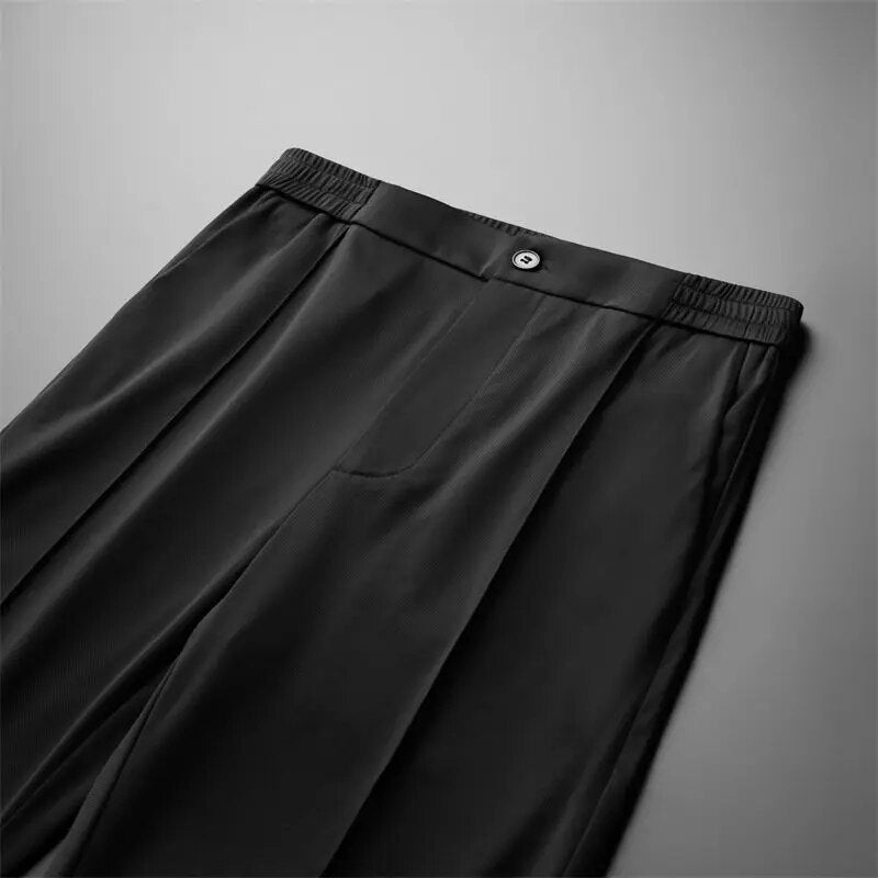 Men's Short-Sleeve Shirt and Tapered Pants Set