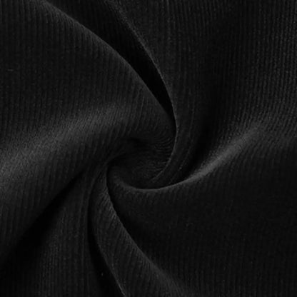 Men's Corduroy Trousers Straight Leg Business Casual Classic Fit