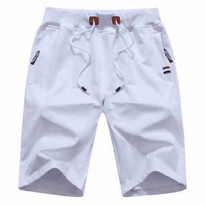 Men's Casual Drawstring Shorts with Pockets and Relaxed Fit