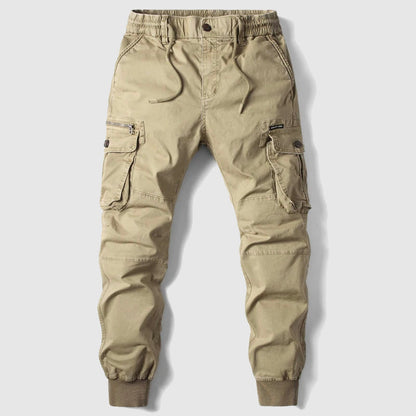 Men's Cargo Trousers Tactical Multi-Pocket Jogger Style Fit