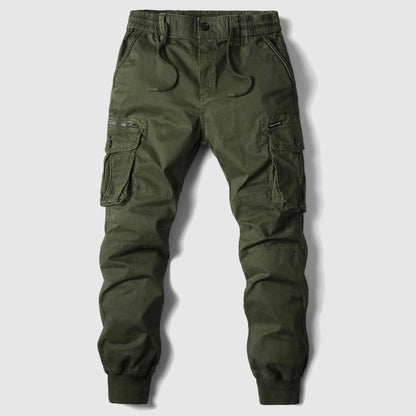 Men's Cargo Trousers Tactical Multi-Pocket Jogger Style Fit