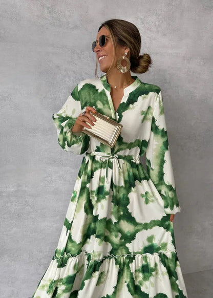 Elegant Long Sleeve Maxi Dress for Women