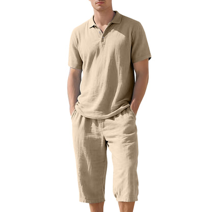 Men’s Summer Linen Beach Suit – Relaxed & Lightweight