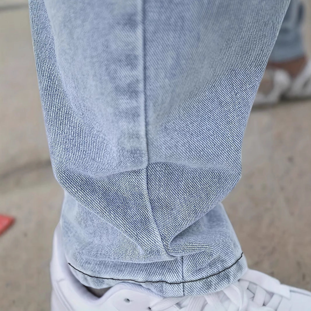 Slim Fit Denim Jeans for Young Men – Fashionable & Comfortable