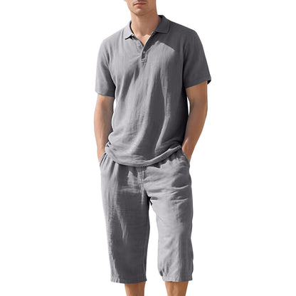 Men’s Summer Linen Beach Suit – Relaxed & Lightweight