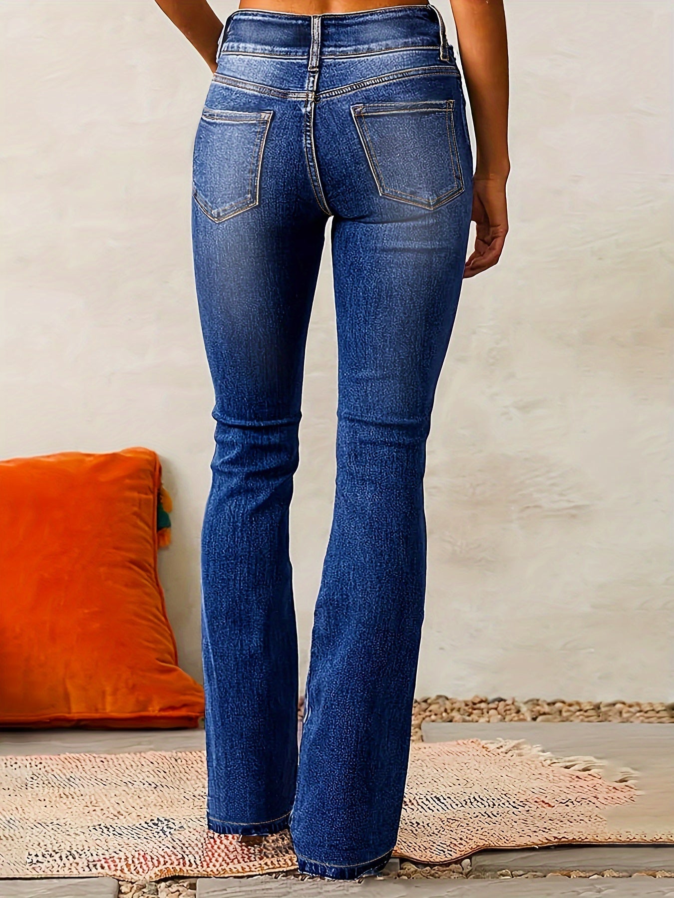 Women’s High-Waisted Flared Jeans
