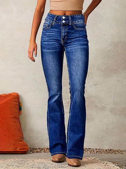 Women’s High-Waisted Flared Jeans