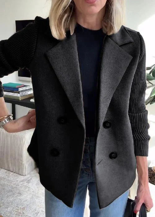 Women's Elegant Double-Breasted Coat
