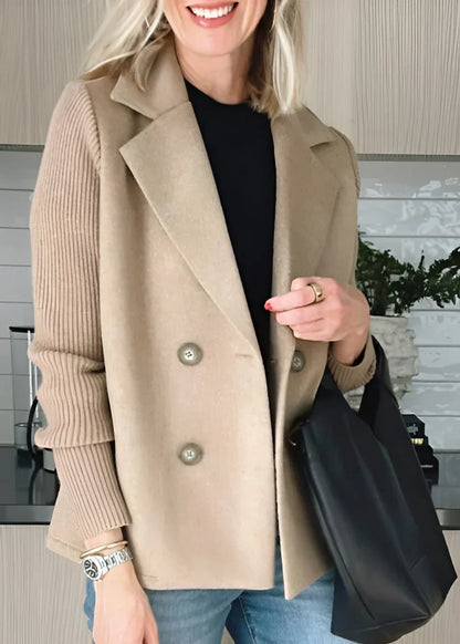 Women's Elegant Double-Breasted Coat
