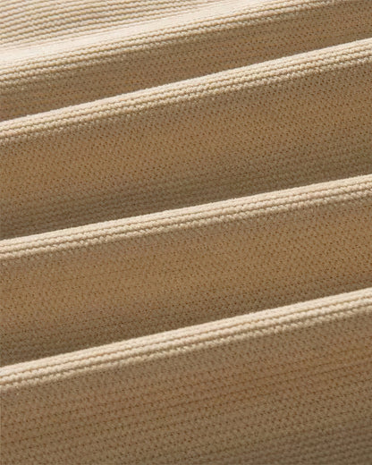 Men's Knee-Length Drawstring Shorts with Relaxed Fit and Texture